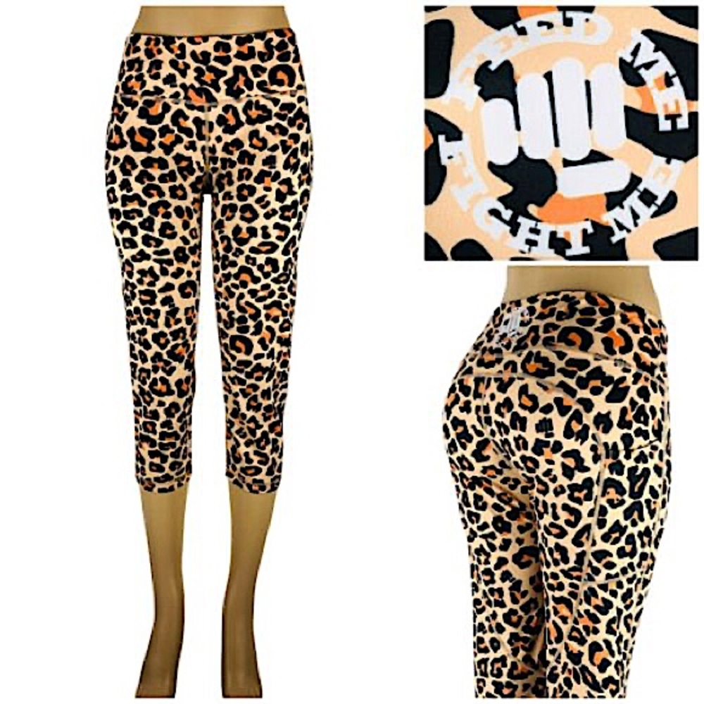 Feed Me Fight Me Cheetah Print